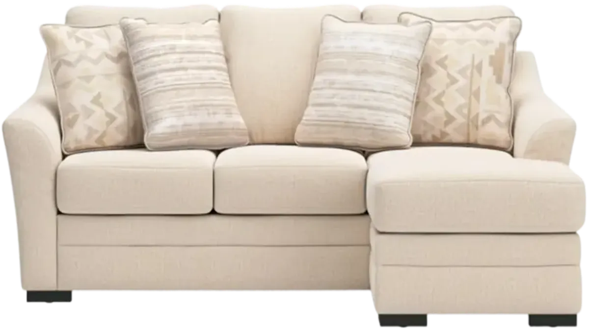 Benchcraft® Lango Jute Queen Sofa Chaise Sleeper