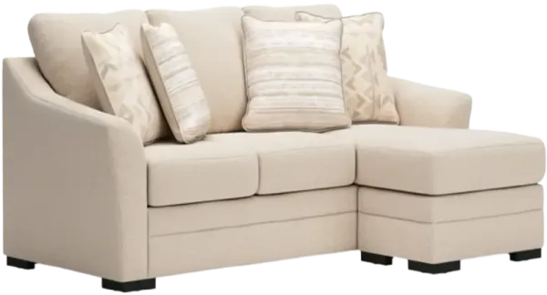 Benchcraft® Lango Jute Queen Sofa Chaise Sleeper