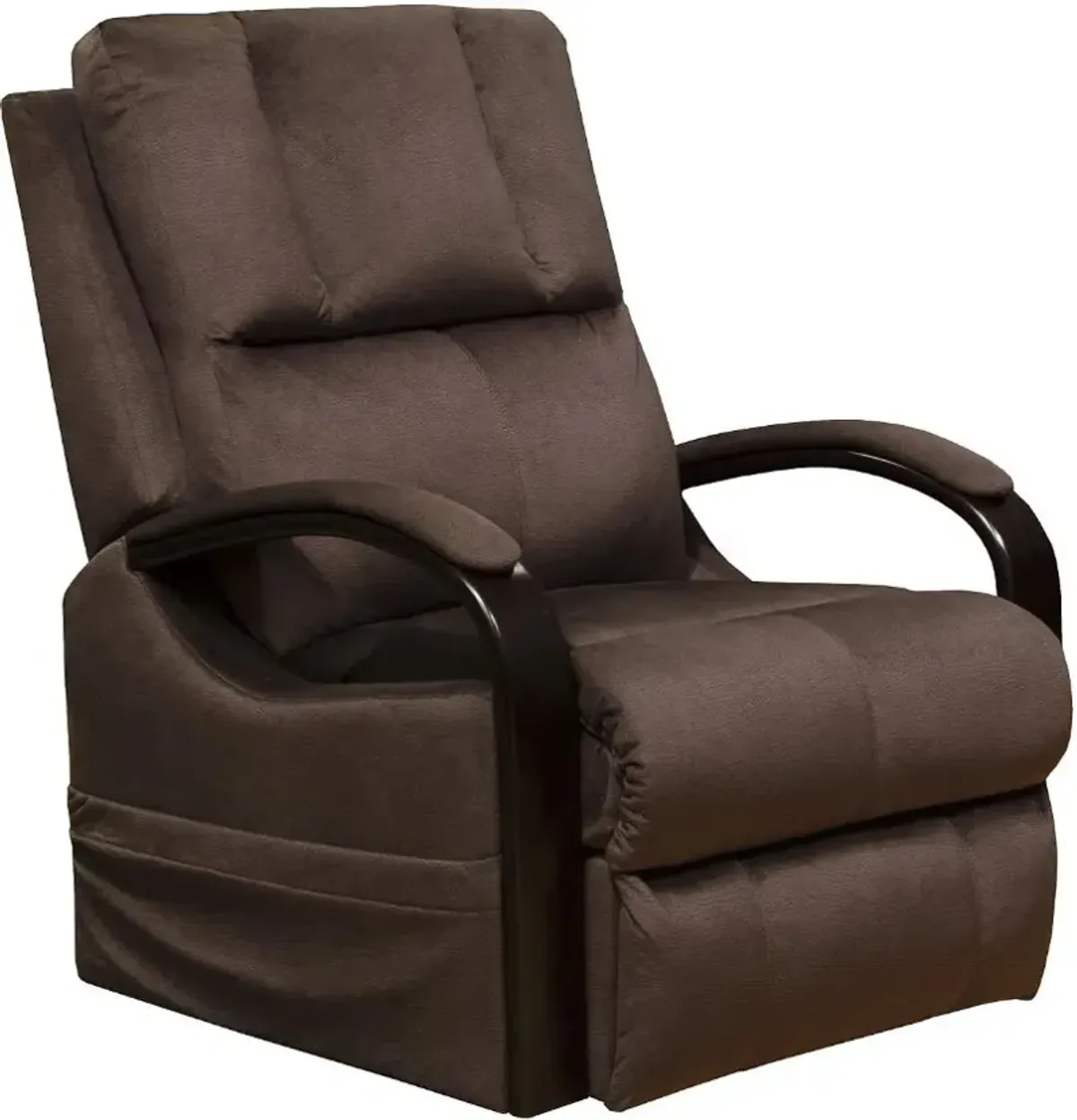 iAmerica Moss Walnut Power Lift Recliner with Heat and Massage