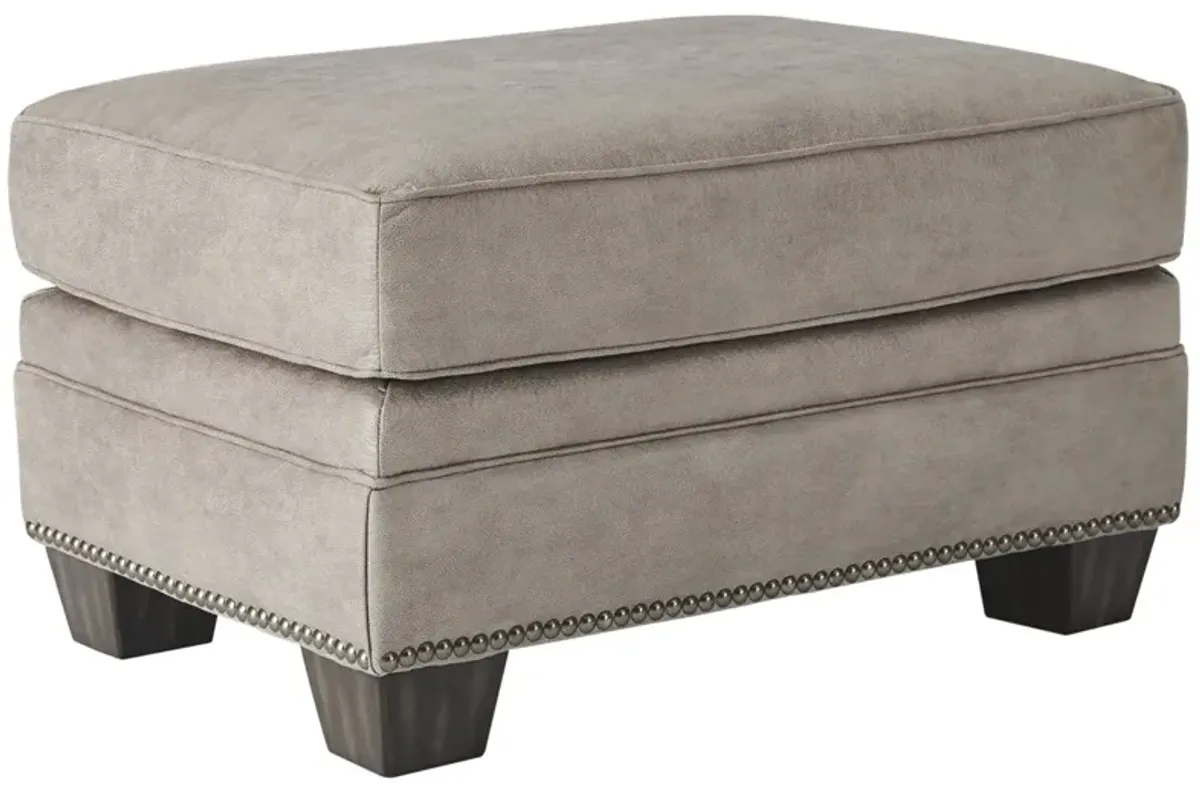 Signature Design by Ashley® Olsberg Steel Ottoman