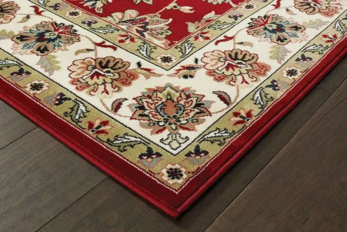 Oriental Weavers Kashan Red 7'x10' Rug
