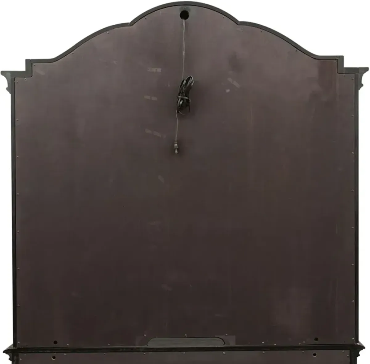 Liberty Furniture Chesapeake Wire Brushed Antique Black Credenza Hutch