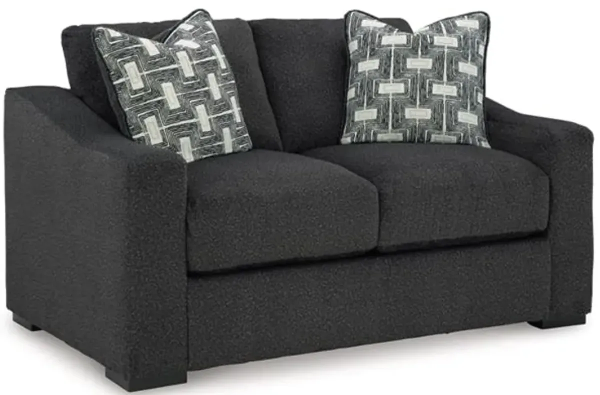 Benchcraft® Wryenlynn Onyx Loveseat