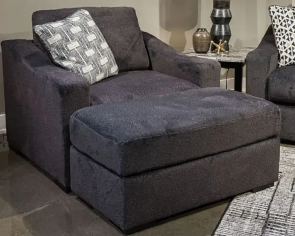 Signature Design by Ashley® Wryenlynn Onyx Chair and a Half