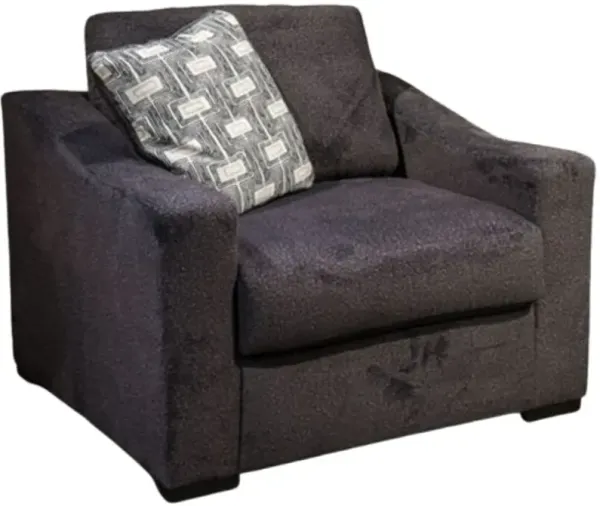 Signature Design by Ashley® Wryenlynn Onyx Chair and a Half