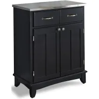 homestyles® Buffet Of Buffets Black/Stainless Steel Server