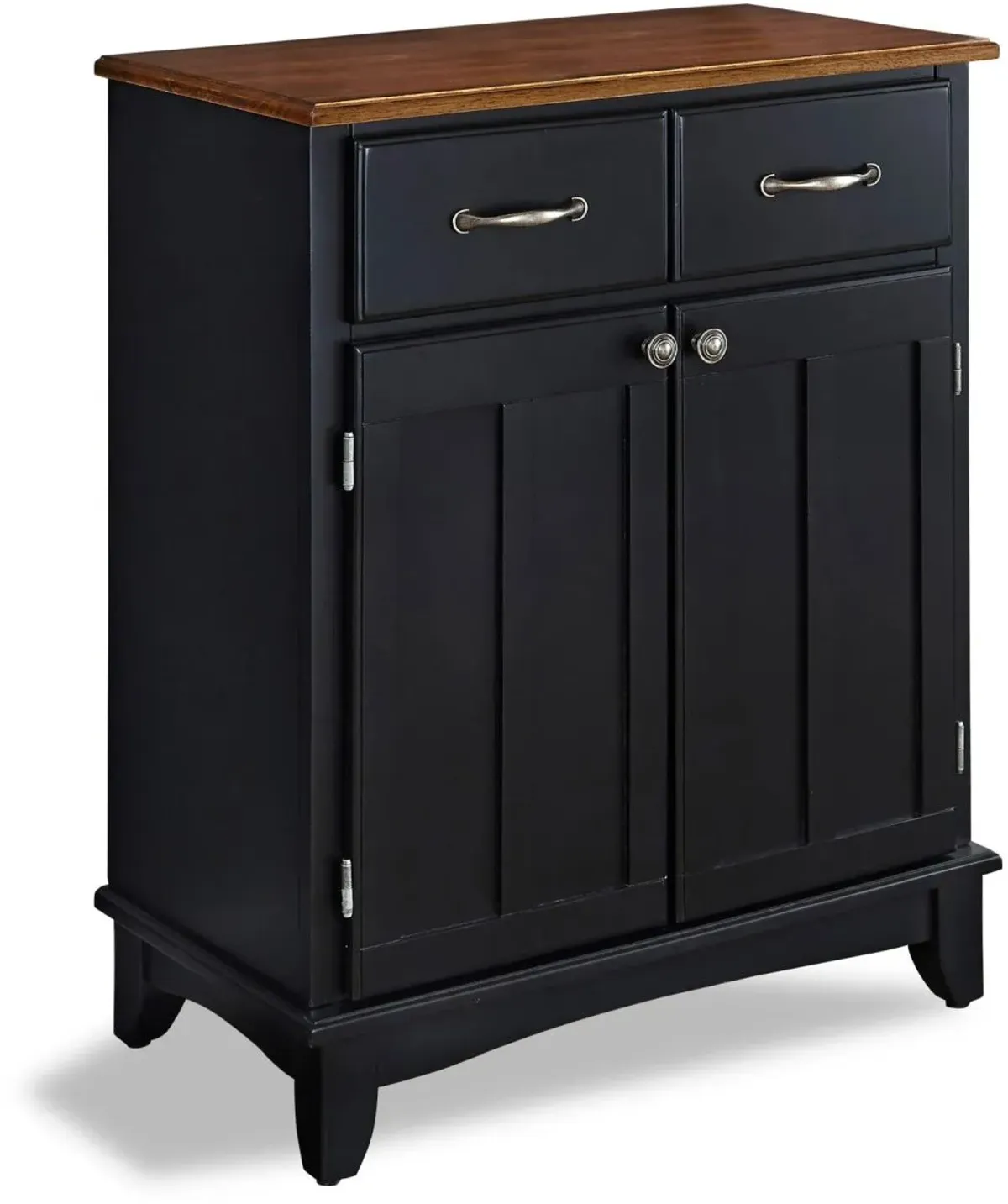 homestyles® Buffet Of Buffets Black/Cottage Oak Server