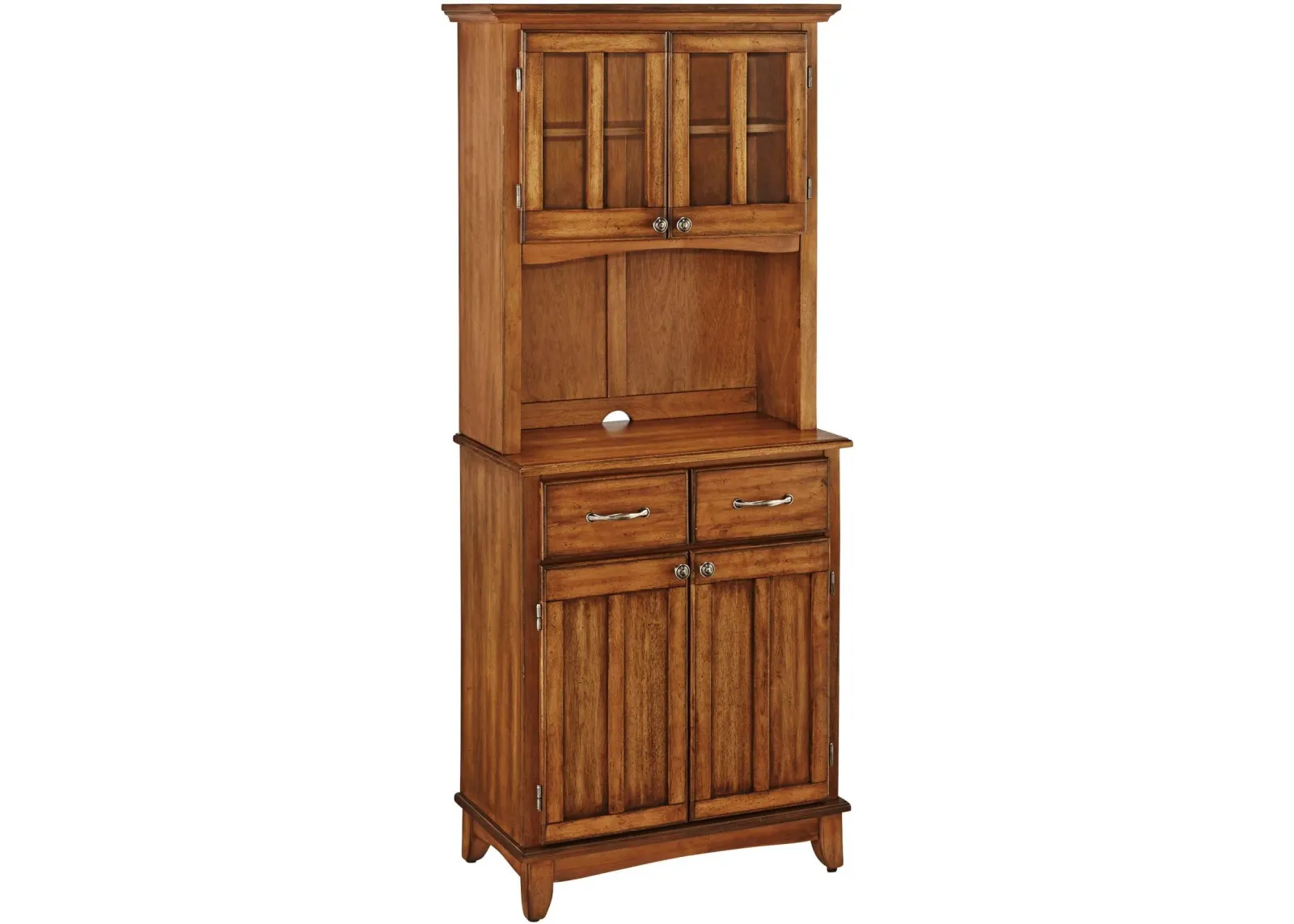 homestyles® Buffet Of Buffets Cottage Oak Server with Hutch