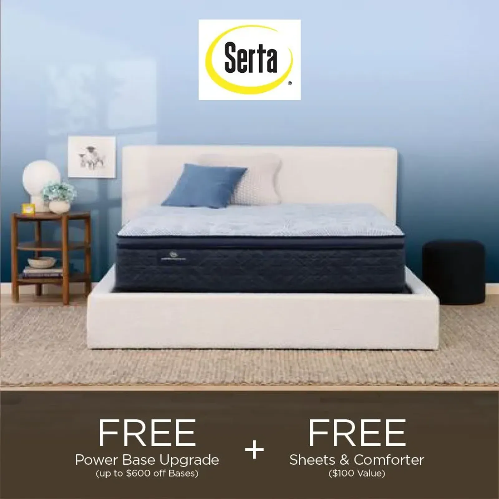 Serta® Perfect Sleeper® PS800 Plush Pillow Top Queen Mattress