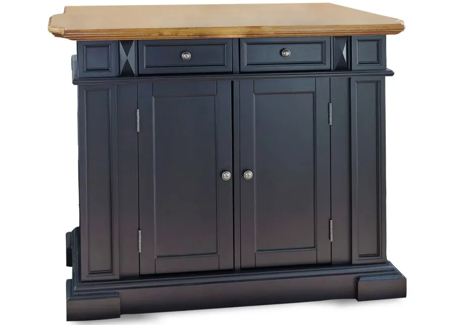 homestyles® Americana Black Kitchen Island