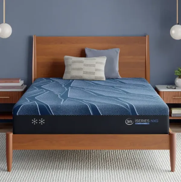 Serta® iSeries NXG 13.5" Hybrid Medium Smooth Top Queen Mattress