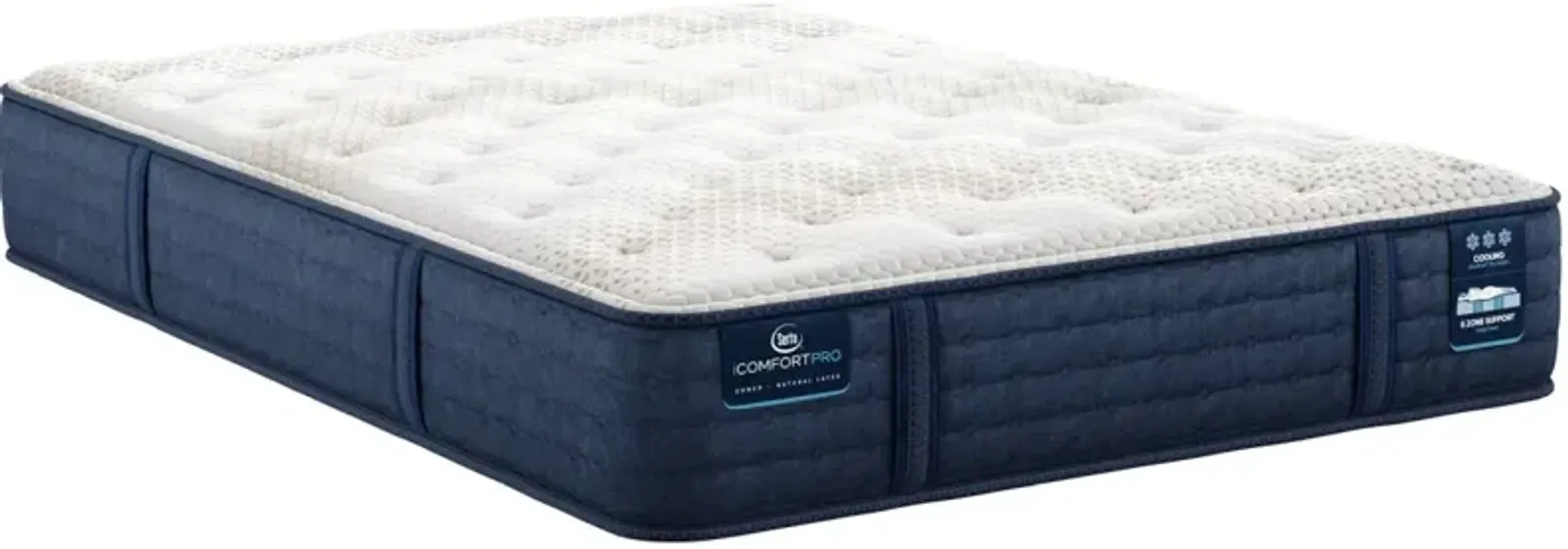 Serta® iCOMFORTPRO Chelsea 12" Latex Medium Tight Top Twin XL Mattress