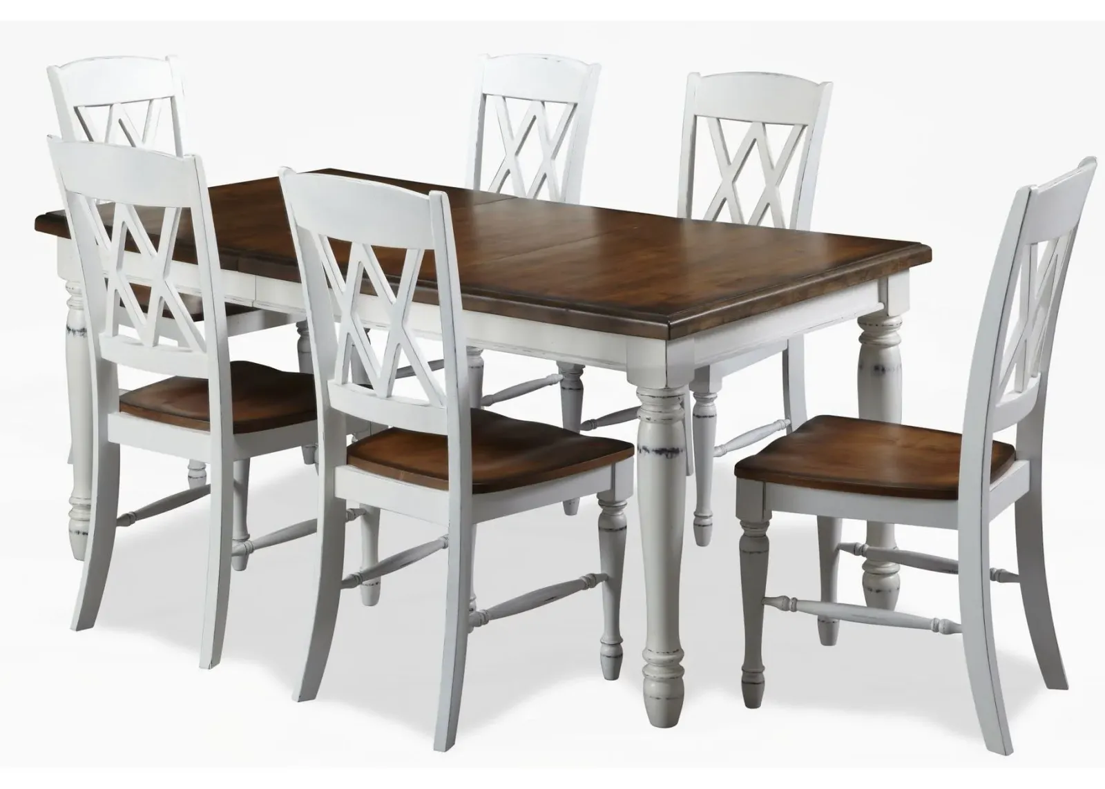 homestyles® Monarch 7-Piece Off-White Dining Set