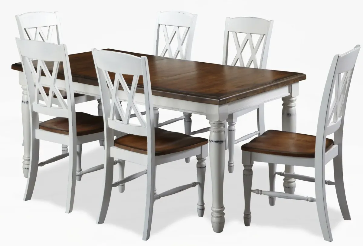 homestyles® Monarch 7-Piece Off-White Dining Set