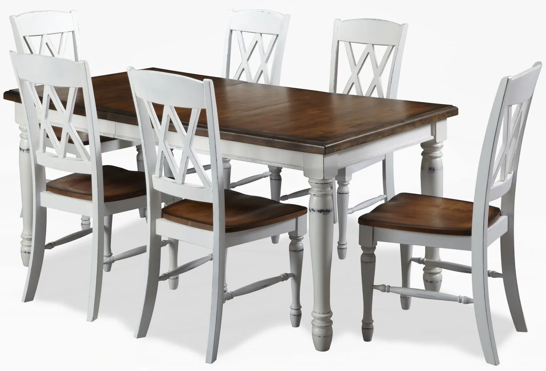 homestyles® Monarch 7-Piece Off-White Dining Set