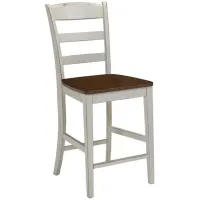 homestyles® Monarch Off-White Counter Height Stool