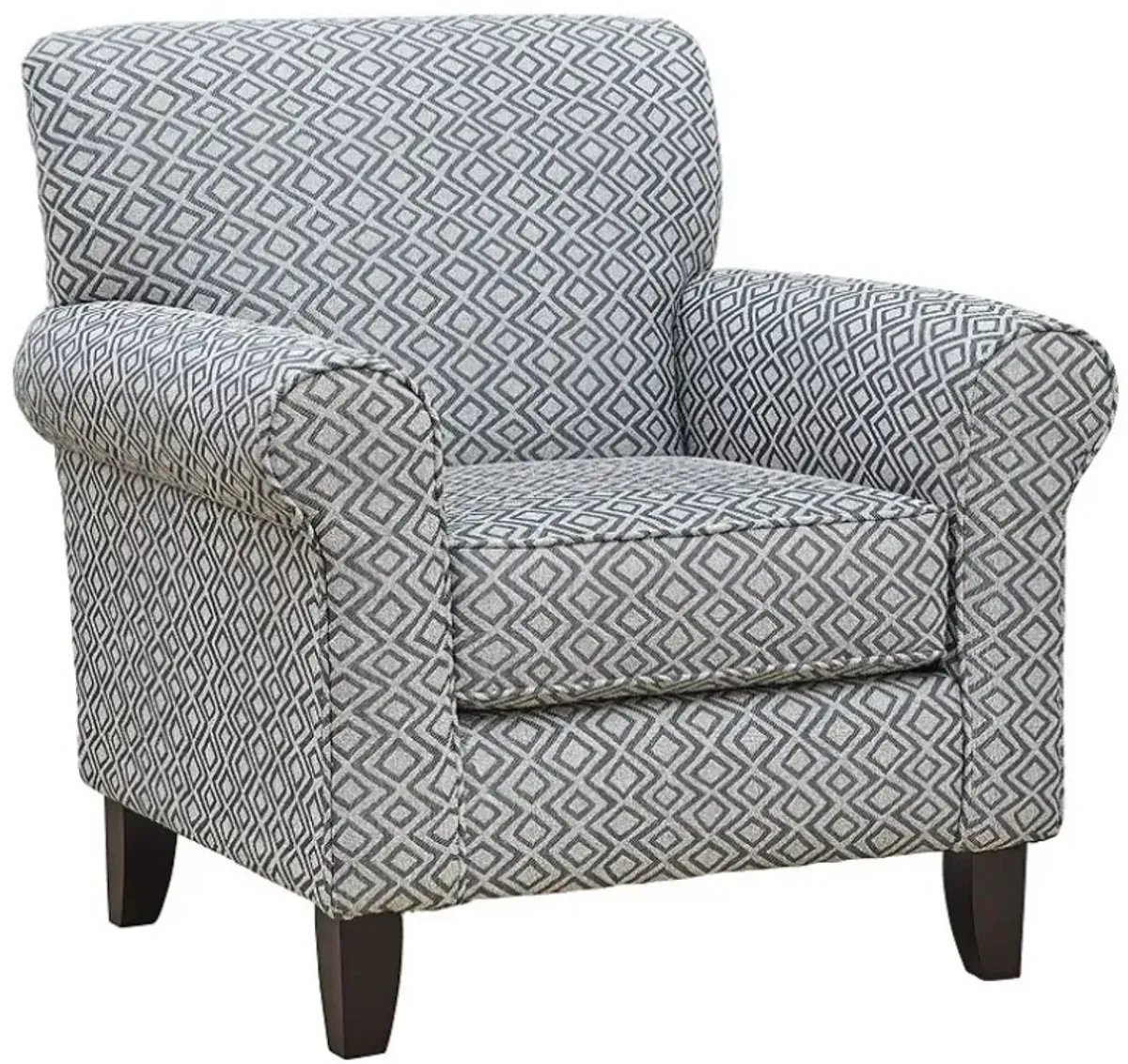 Fusion Furniture Arias Ash Azaka Lagoon Accent Chair