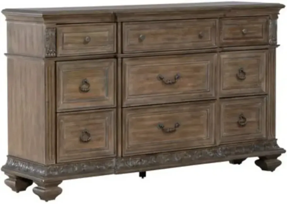 Liberty Furniture Carlisle Court Chestnut/Dusty Wax Dresser