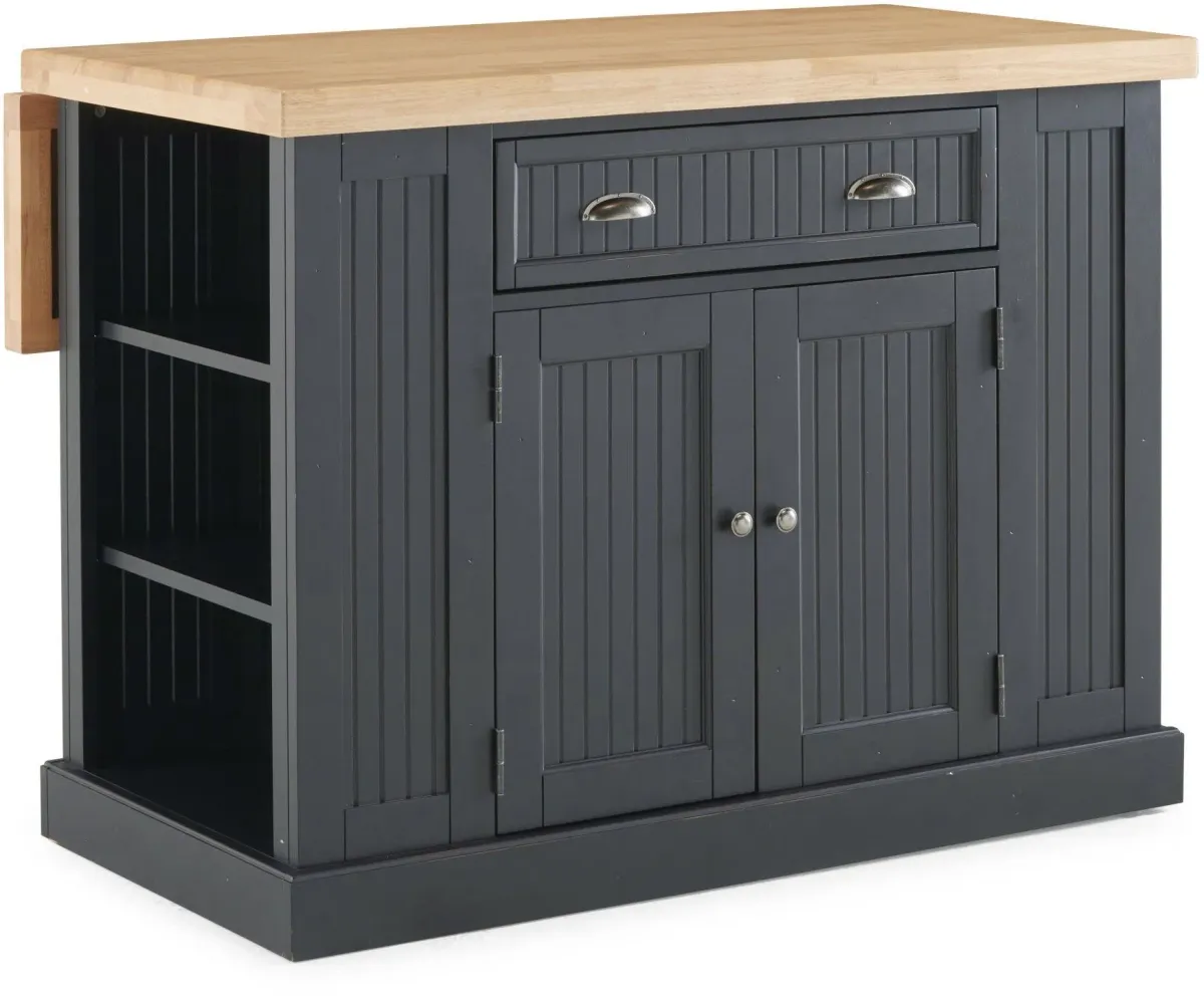 homestyles® Nantucket Black Kitchen Island