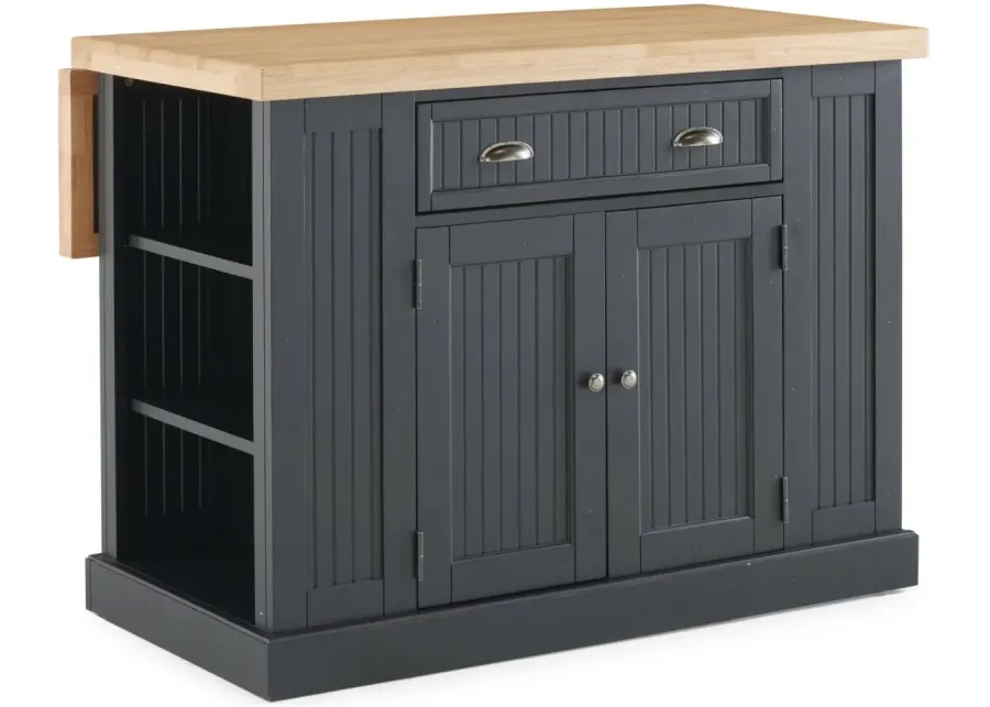 homestyles® Nantucket Black Kitchen Island