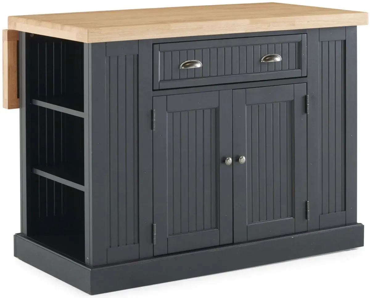 homestyles® Nantucket Black Kitchen Island