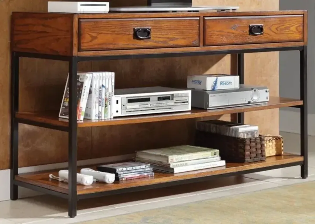 homestyles® Modern Craftsman Brown Media Console