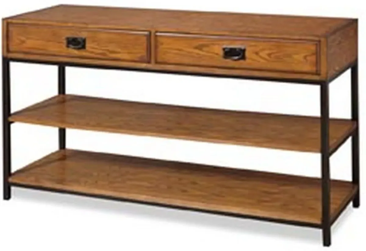 homestyles® Modern Craftsman Brown Media Console