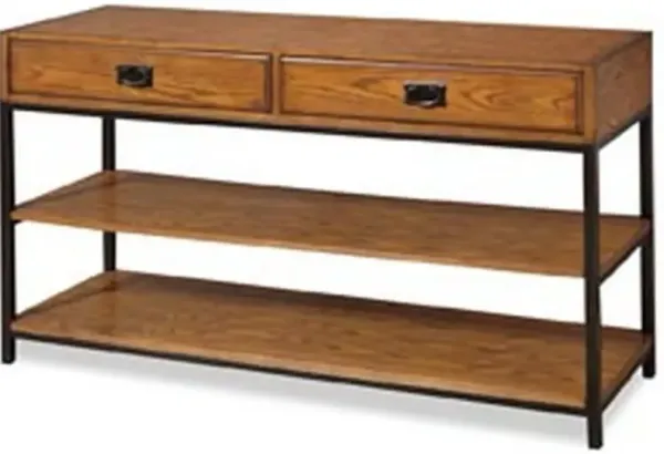 homestyles® Modern Craftsman Brown Media Console
