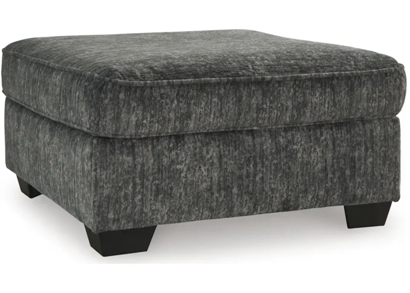 Signature Design by Ashley® Lonoke Gunmetal Oversized Accent Ottoman