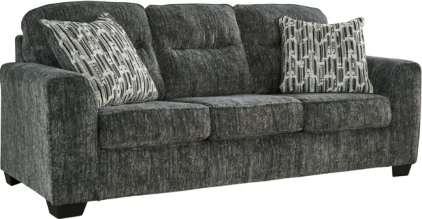 Signature Design by Ashley® Lonoke Gunmetal Sofa