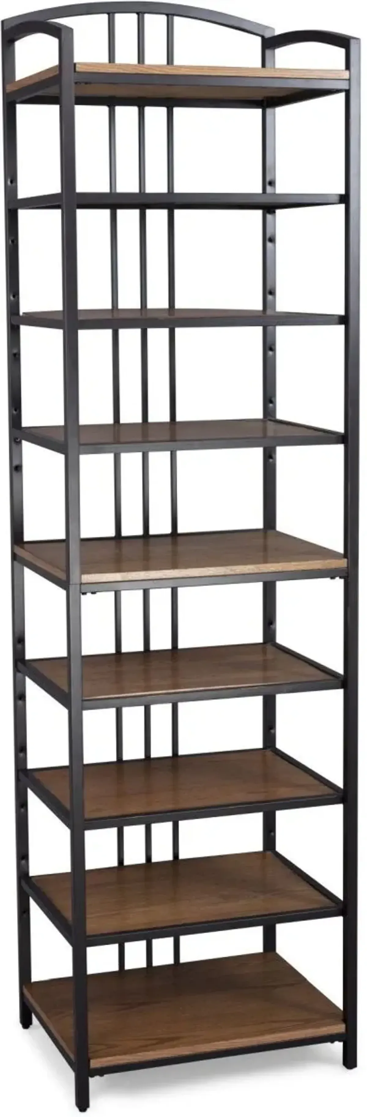 homestyles® Modern Craftsman Brown Closet Wall Shelf Unit