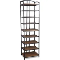 homestyles® Modern Craftsman Brown Closet Wall Shelf Unit