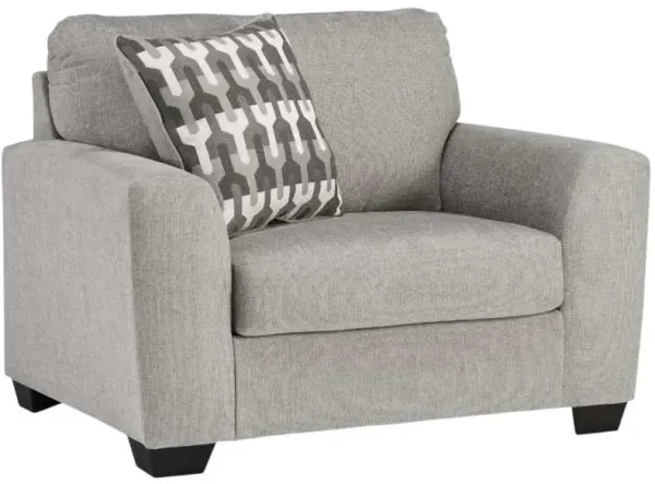 Signature Design by Ashley® Avenal Park Flannel Chair and a Half