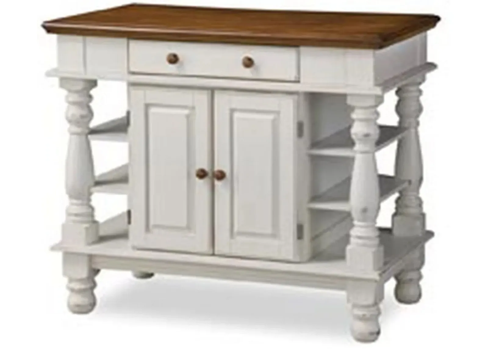 homestyles® Americana Off-White Kitchen Island