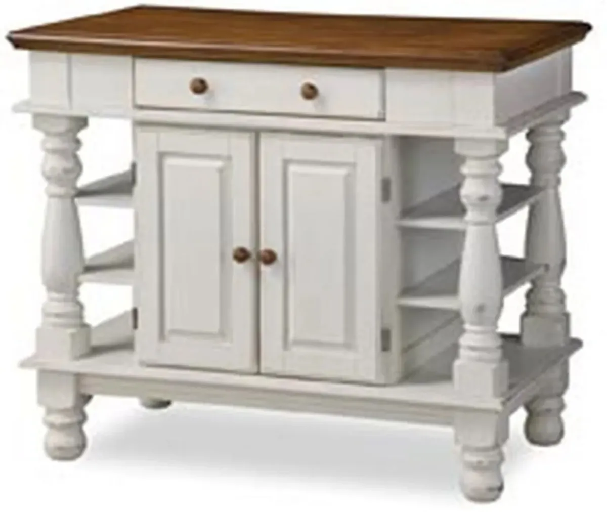 homestyles® Americana Off-White Kitchen Island