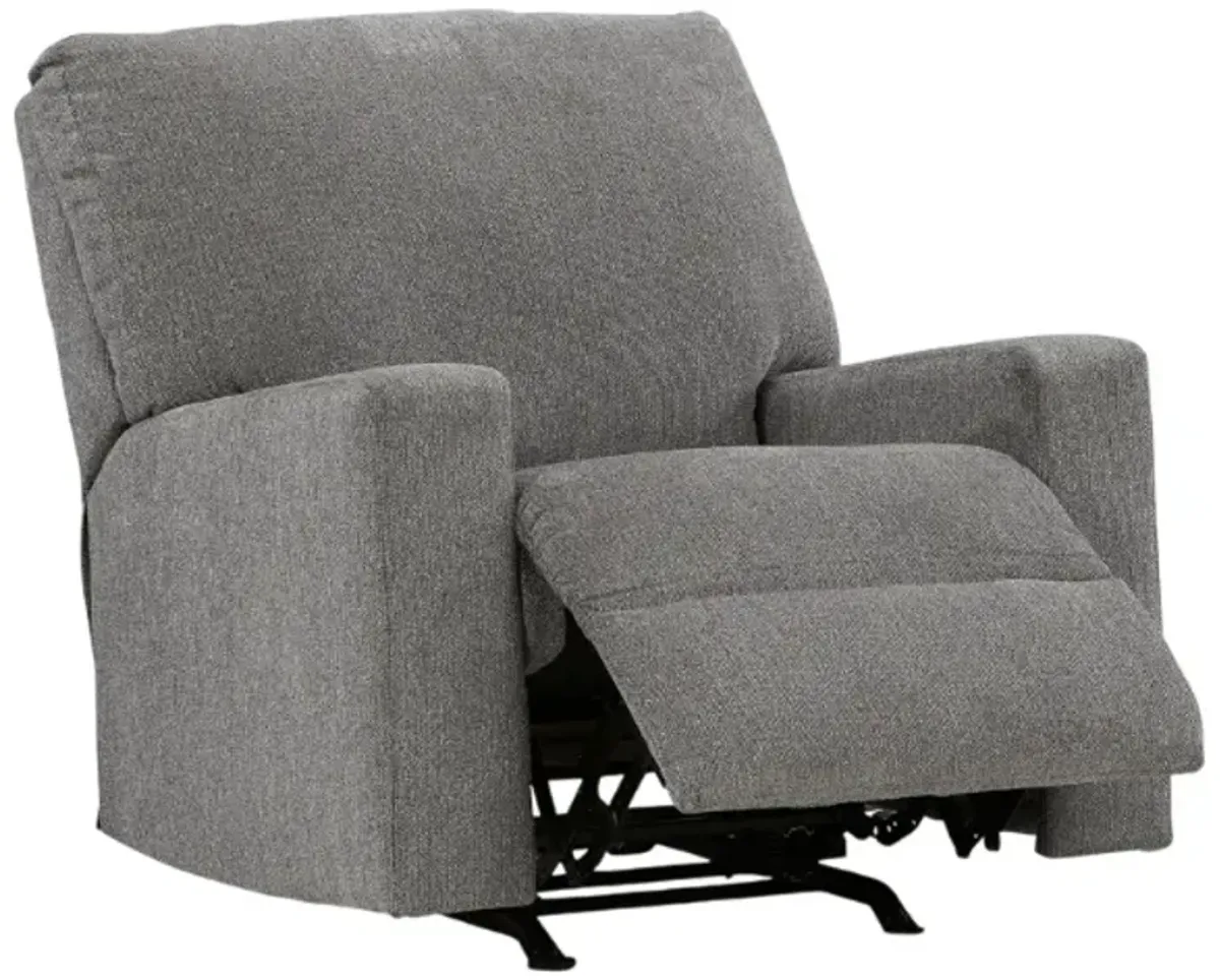 Signature Design by Ashley® Deltona Graphite Manual Rocker Recliner
