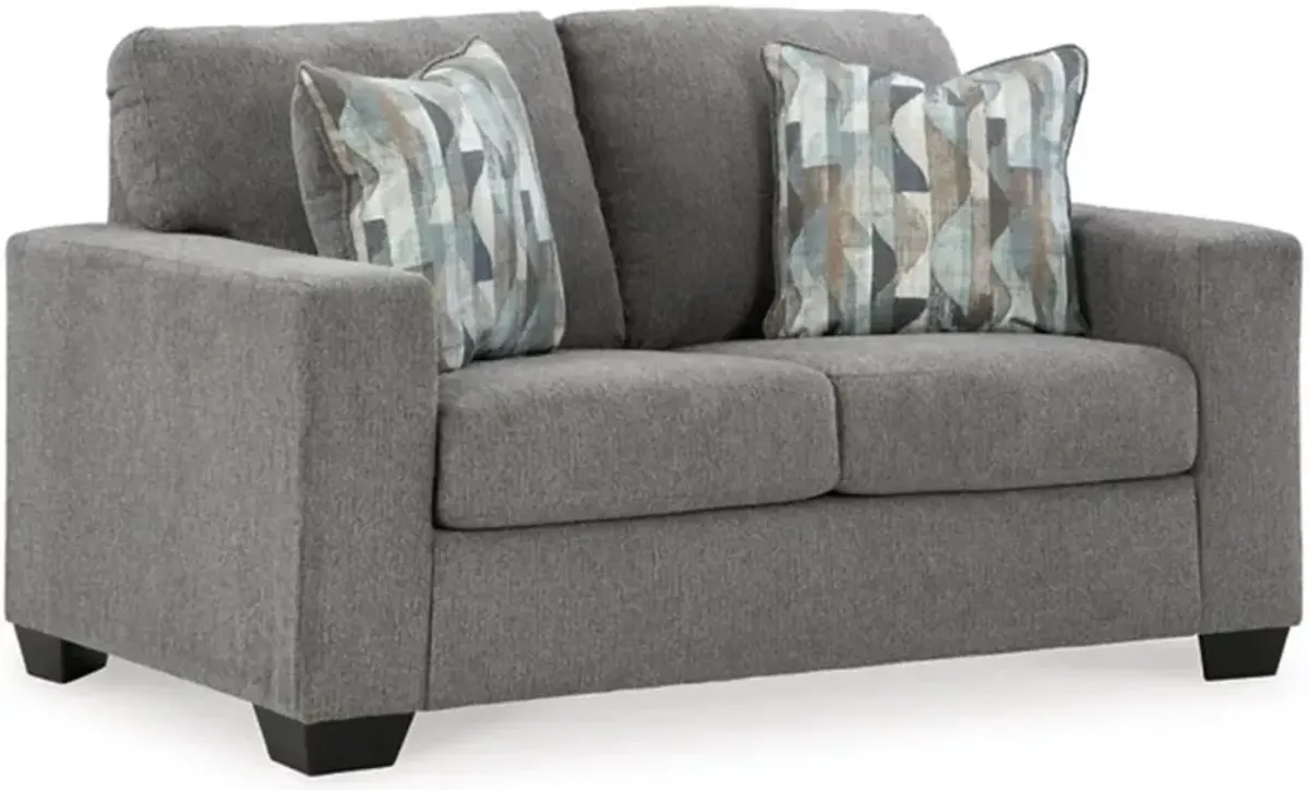 Signature Design by Ashley® Deltona Graphite Loveseat