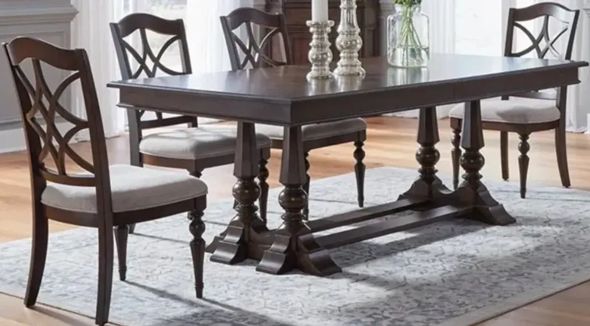 Liberty Furniture Arden Road 5-Piece Satin Cherry Dining Set