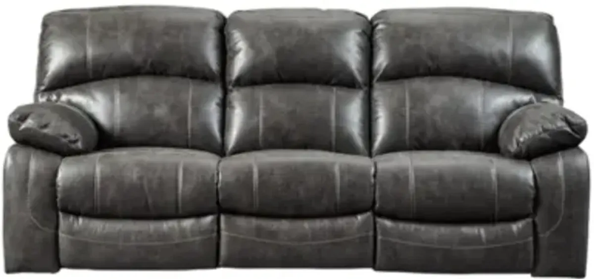 Signature Design by Ashley® Dunwell Power Recliner Sofa with Adjustable Headrest
