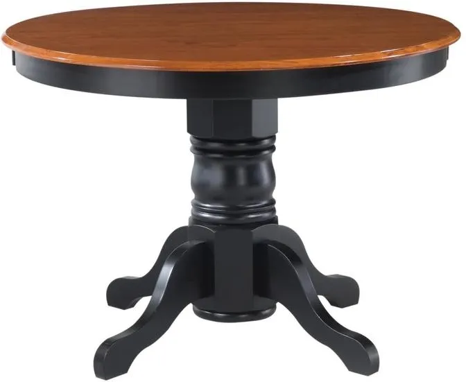 homestyles® Bishop Black Pedestal Table
