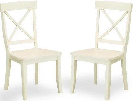 homestyles® Warwick Off-White Side Chair