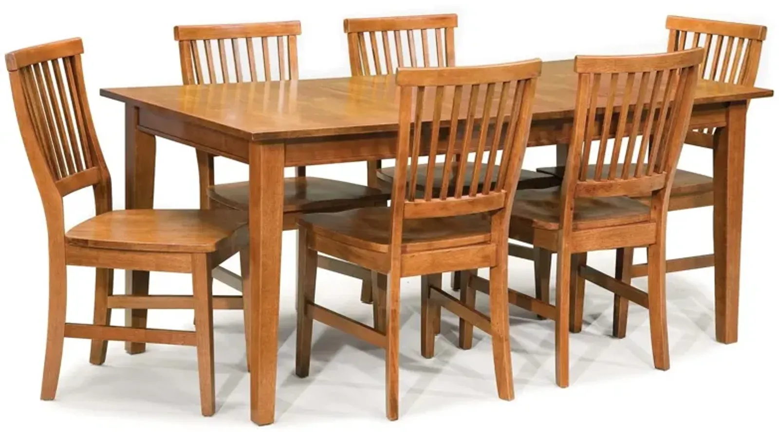 homestyles® Arts & Crafts 7-Piece Brown Dining Set