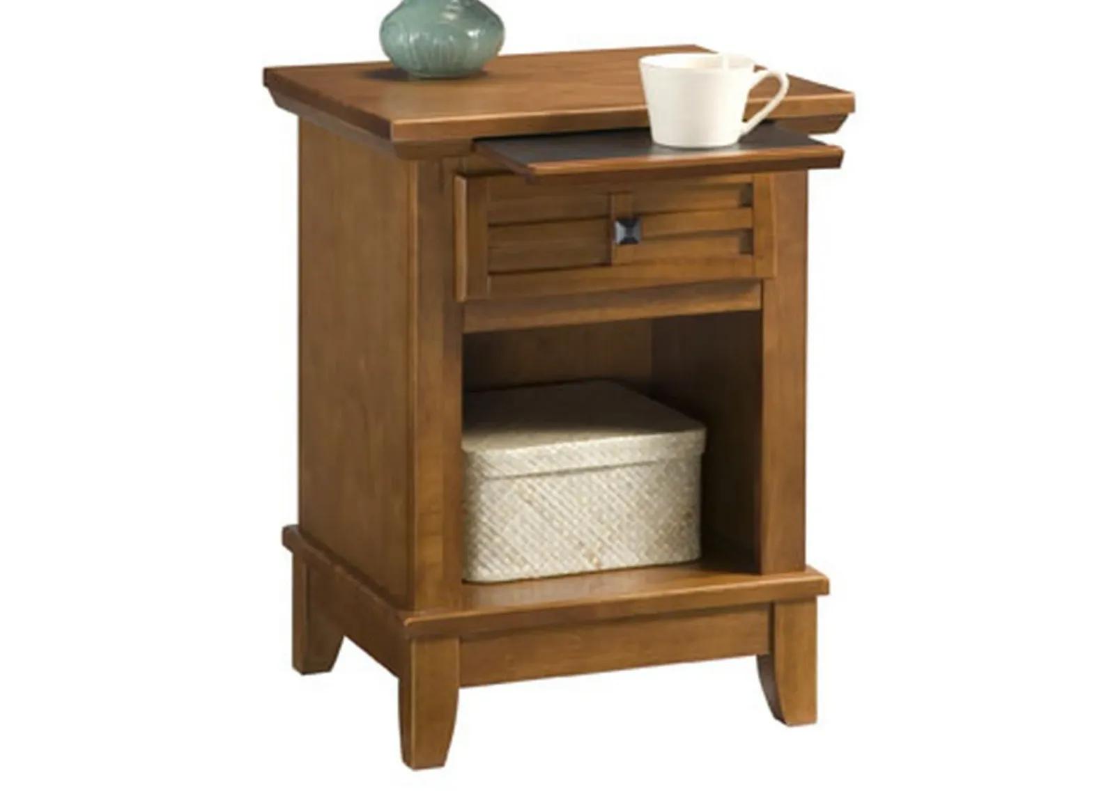 homestyles® Arts & Crafts Brown Nightstand