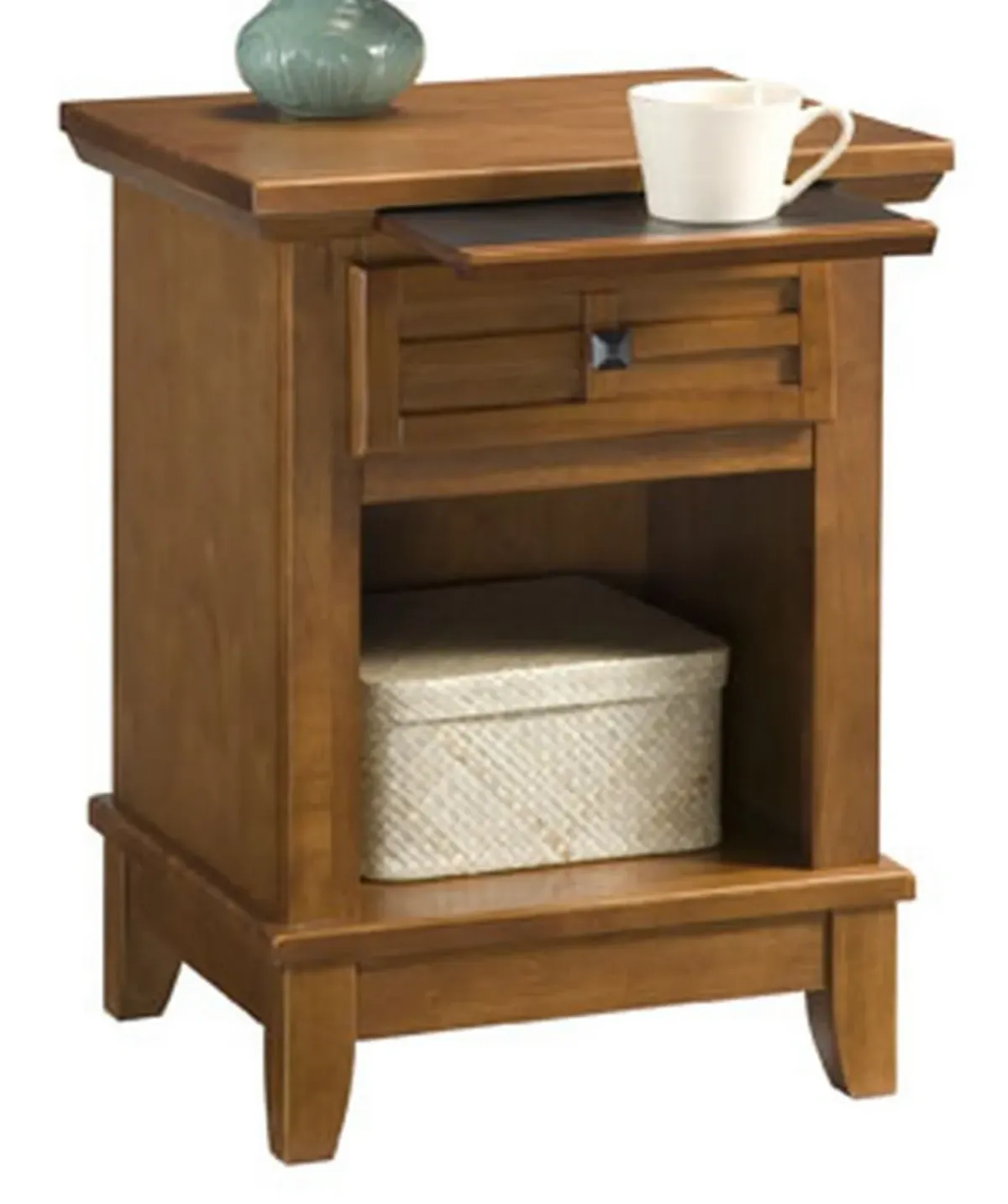 homestyles® Arts & Crafts Brown Nightstand