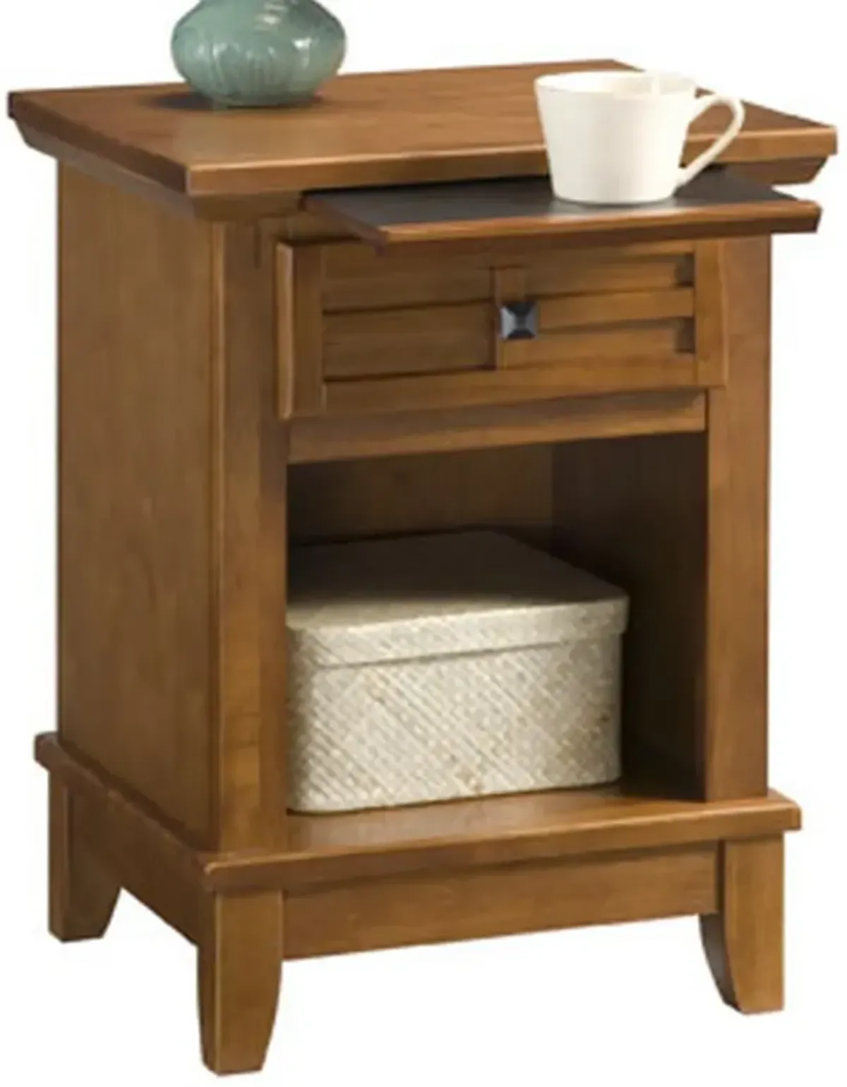 homestyles® Arts & Crafts Brown Nightstand