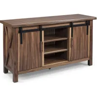 homestyles® Forest Retreat Brown Entertainment Console