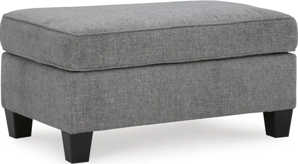 Benchcraft® Mathonia Smoke Ottoman