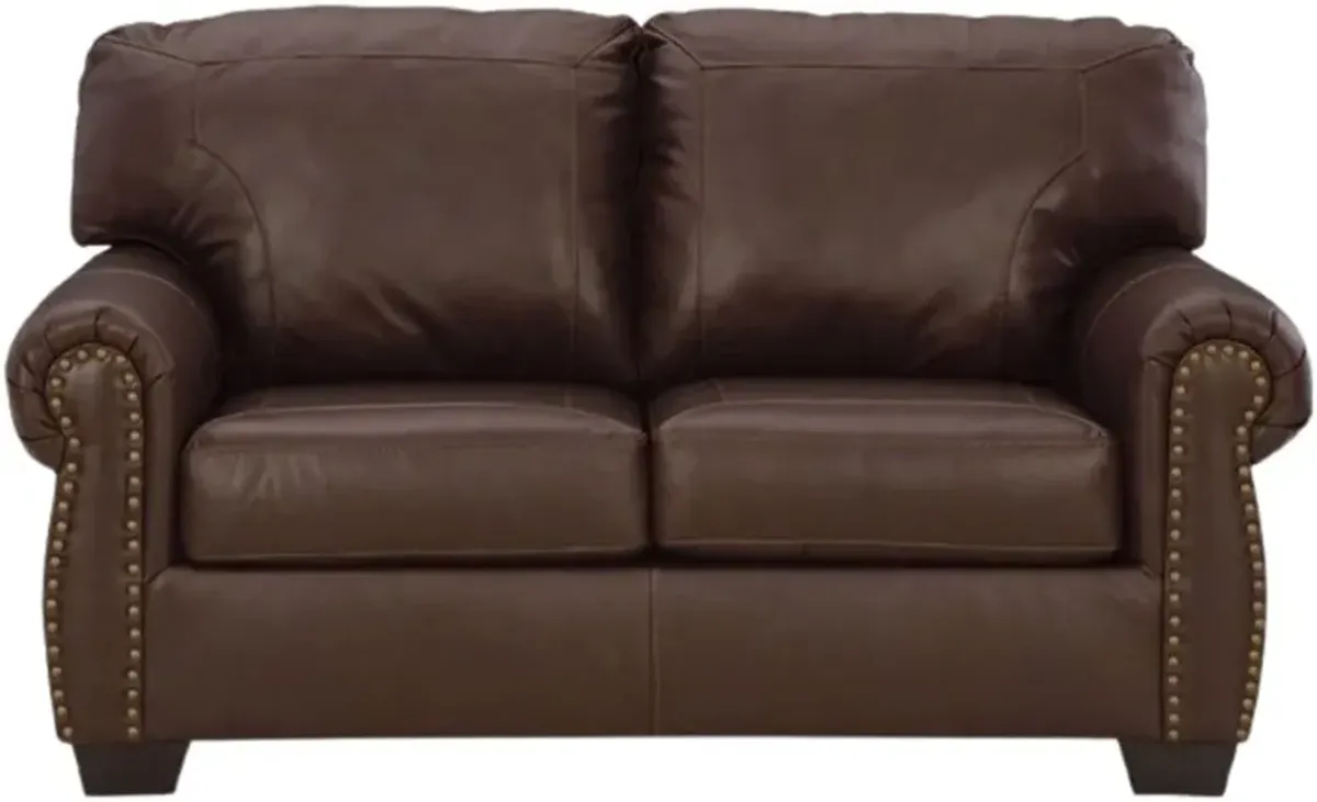 Signature Design by Ashley® Colleton Dark Brown Loveseat