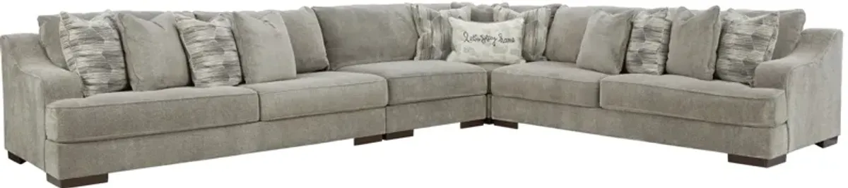 Signature Design by Ashley® Bayless 4-Piece Smoke Sectional