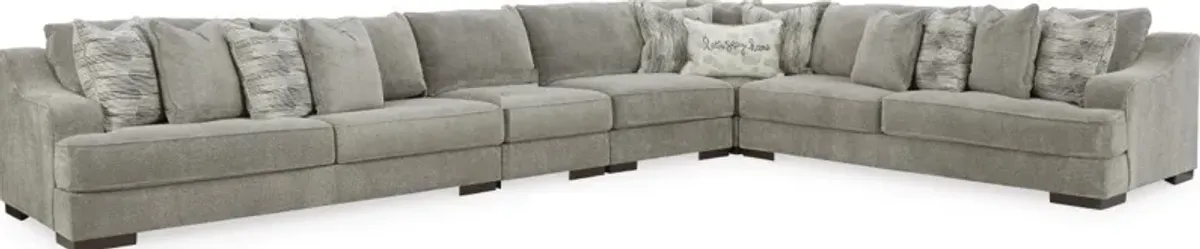 Signature Design by Ashley® Bayless 5-Piece Smoke Sectional